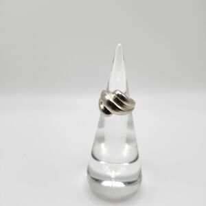 MWS signed, Sterling silver,  Samara Jewelry Ring sz 7.  Mark Wasserman. Puffy